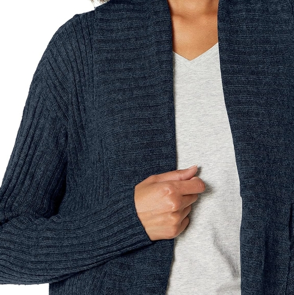 Long Cardigan AMAZON Essentials Navy Heather - Picture 4 of 8